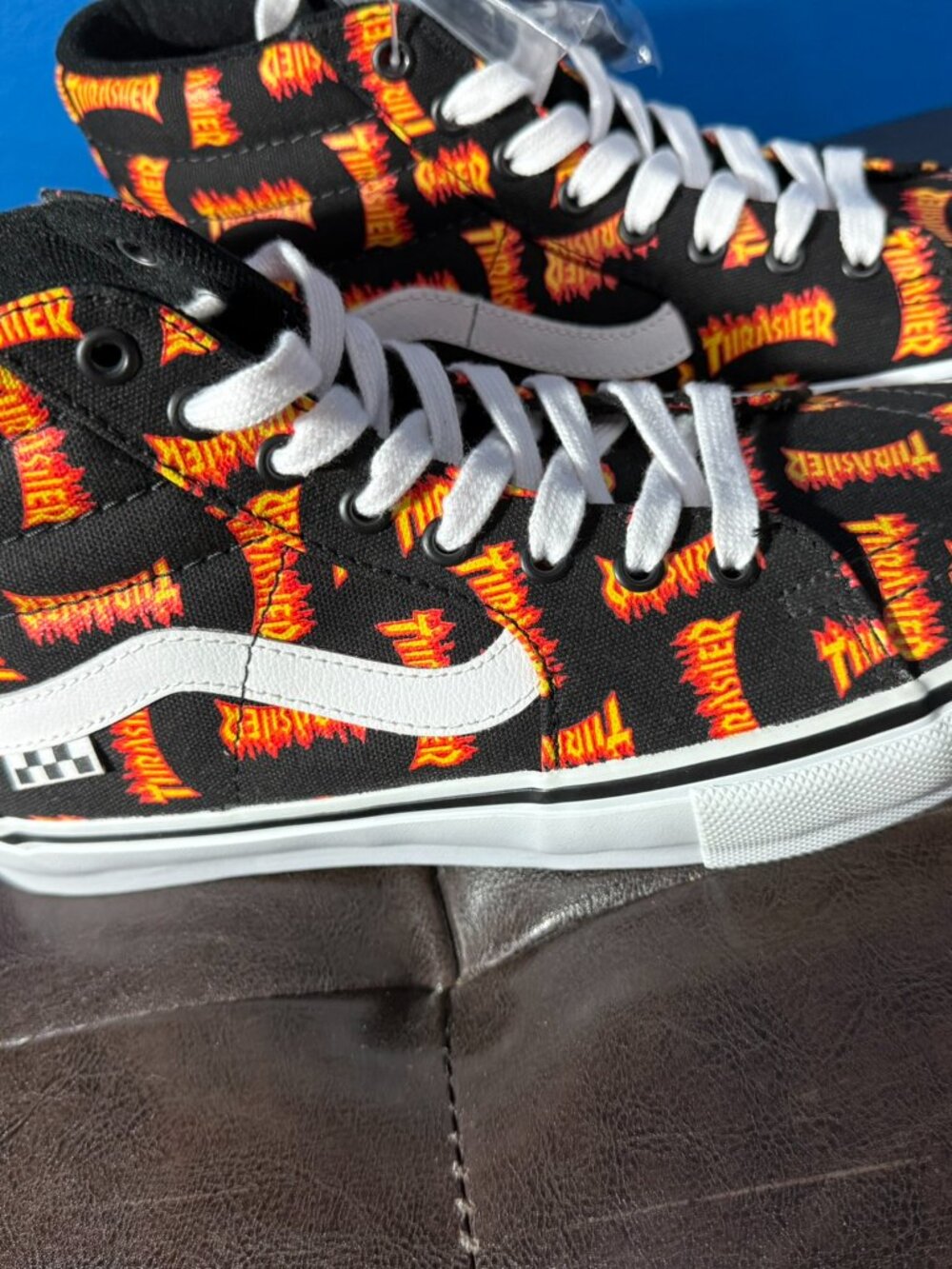 NWT Vans x Thrasher Skate High Top Men's 9 WMNS 10.5 - Picture 4 of 5